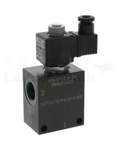 2/2- Wegeventil ZWV-E-NC-1-12-S-24V