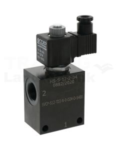 2/2- Wegeventil ZWV-E-NC-2-12-S-24V