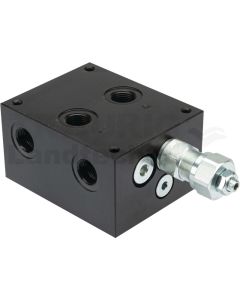 Fußplatte NG10 mit DBV 75-250 bar