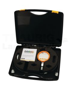 Koffer mit dig. Manometer 0-400 Bar Adap