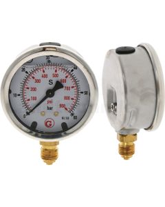 Manometer UA. 60 bar Ø63mm - 1/4"