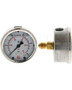 Manometer HA. 10 bar Ø63mm - 1/4"