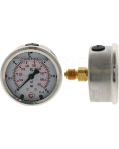 Manometer HA. 60 bar Ø63mm - 1/4"