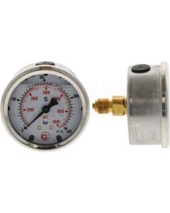 Manometer HA. 400 bar Ø63mm - 1/4"