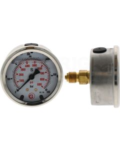 Manometer HA. 600 bar Ø63mm - 1/4"