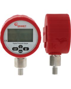 Dig. Manometer D=80mm 0-160 bar mit Gumm