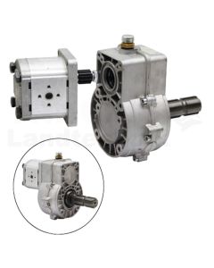 Vorsatzgetriebe mit Pumpe 1:3,8