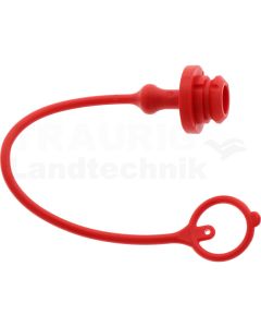 TM14 Staubkappe Muffe PVC DN06 Rot