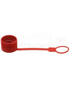 CVV12 Staubkappe Muffe PVC DN20 Rot