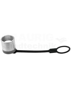 PVVM Staubkappe Stecker Aluminium DN10