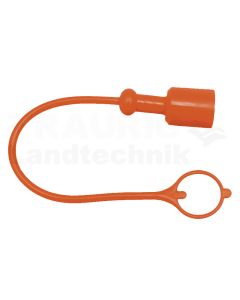 FFH Staubkappe Stecker PVC DN10 Orange