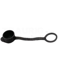 VF Staubkappe Stecker PVC DN10  Schwarz