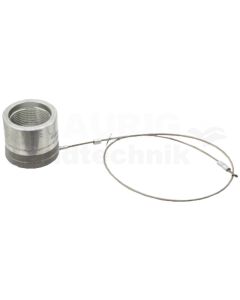 FHV32 Staubkappe Stecker Aluminium DN50