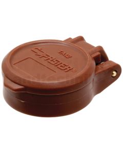 TA Klappdeckel 1/2" Braun