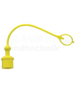 FFH Staubkappe Stecker PVC DN10 Gelb