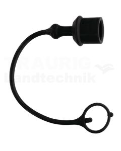 FFH Staubkappe Stecker PVC DN10 Schwarz
