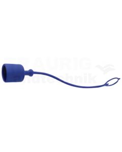 FFH Staubkappe Muffe PVC DN10 Blau