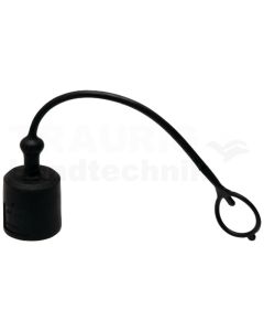 FFH Staubkappe Muffe PVC DN10 Schwarz