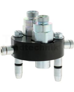 P208 Stecker AG 2x M22x1,5 (15L) DN12