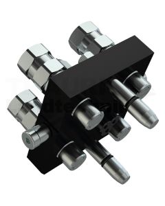 P404 Stecker  AG 4x M18x1,5 (12L) DN10