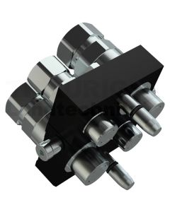 P510 Stecker  IG 2x 1/2"BSP-2x 3/4" BSP