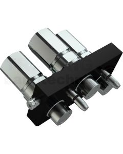 P316 Stecker IG 3x 1" BSP