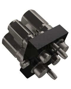 P510G Stecker IG 2x 1/2"- 2x 3/4" BSP