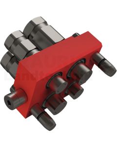 PH510 Stecker IG 2x 1/2"- 2x 3/4" BSP