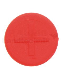 FastGrif Clip rot mit Symbol + (plus)