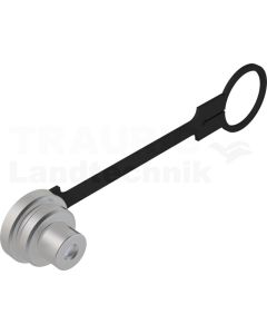 TMH112 Staubkappe Muffe Aluminium  DN38