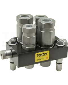 PH510S Stecker IG 2x 1/2"- 2x 3/4" BSP