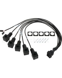 2-Funktion Kabel 12 pol. + Stecker