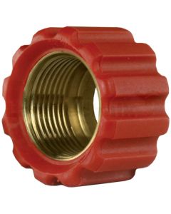 Überwurfmutter 22x1,5 16,4 mm rot