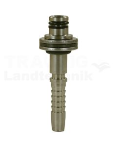 Pressnippel Steck.10 NW 06 mit Lager VA