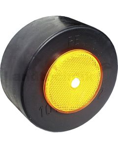 Rundrohrkappe m. Seitenstrahler