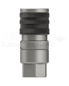 Serie 525 Muffe IG 1/4" BSP - NBR  ohne Ventil