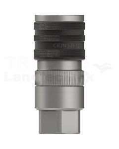 Serie 525 Muffe IG 1/4" BSP - FKM