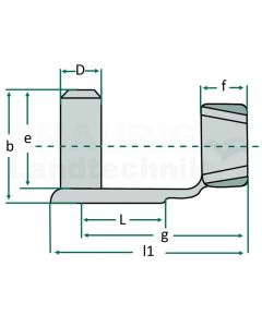 ES - Bolzen für 14x28 VZ