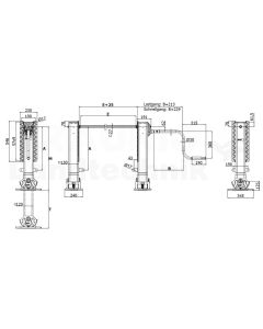 Stuetzwindensatz Hercules 03389007100