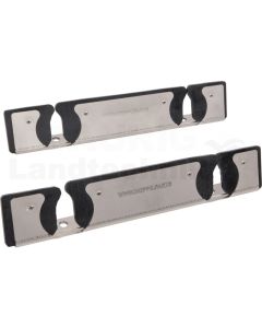 Doppelstielhalter - Edelstahl -