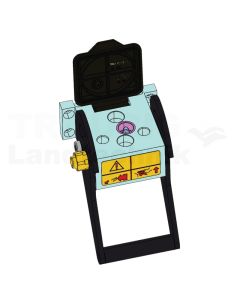 P206 Muffenkörper 2 Linien - DN10 Zn-Ni