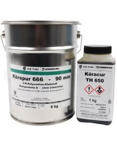 Kleber mit Härter