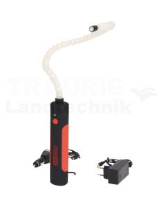 Flexible Inspektionslampe, 6 Watt LED + 1 LED Kopf