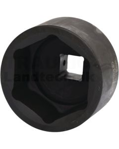 1" Sechskant-Kraft-Stecknuss, kurz, 80mm