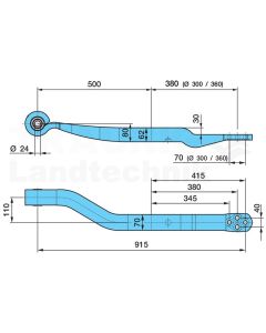 BLATTF72AL- 500/3803D110K_30SGS1X62 H_62