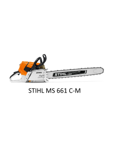Motorsäge MS 661 C-M Länge Führungsschiene 63 CM