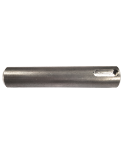 Bolzen 131 x 25 mm. Nut 27 x 8 x 4,5 mm