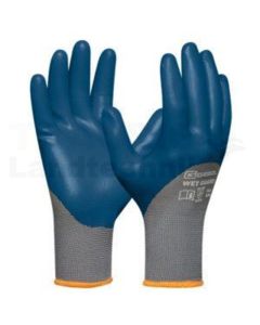 Handschuh ''Wet Guard blau'', Gr. 8