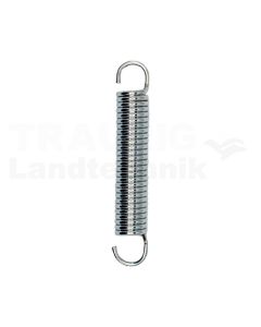 Zugfeder 7,2x8,8x0,8mm, L32,3mm