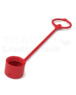 Staubschutz für (F) Stecker  BG6 ROT